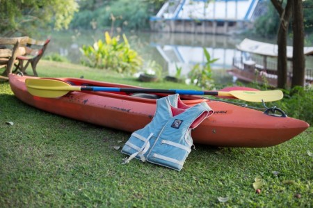 Bicycle, Canoe, Fishing